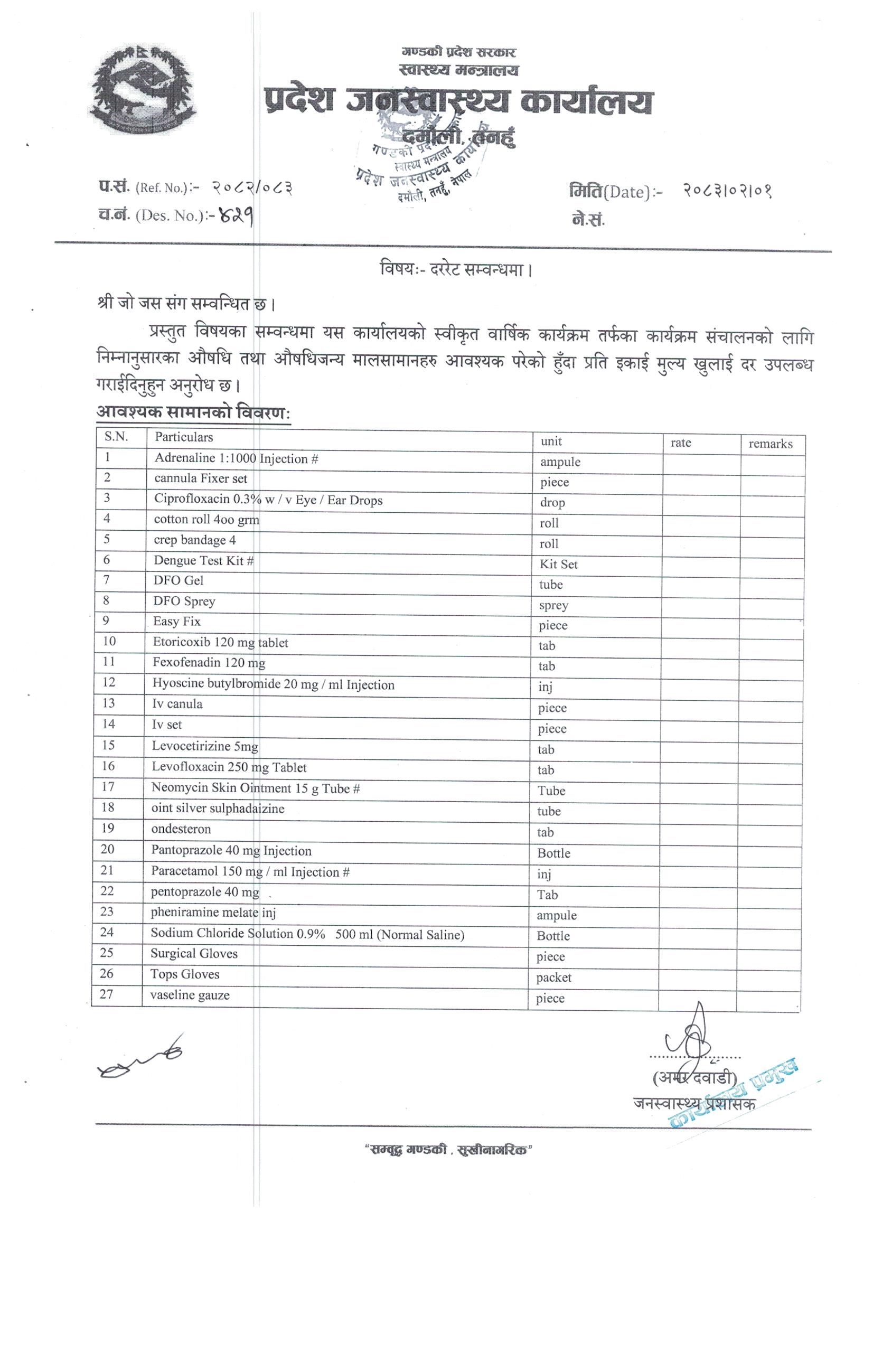 दर रेट सम्वन्धमा